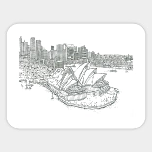 Sydney Opera Sticker